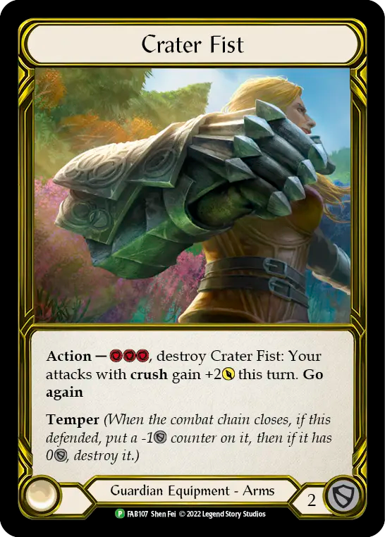 Crater Fist - Flesh and Blood TCG - MoxLand
