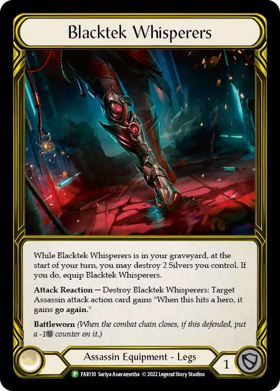 Blacktek Whisperers - Flesh and Blood TCG - MoxLand