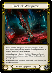 Blacktek Whisperers - Flesh and Blood TCG - MoxLand