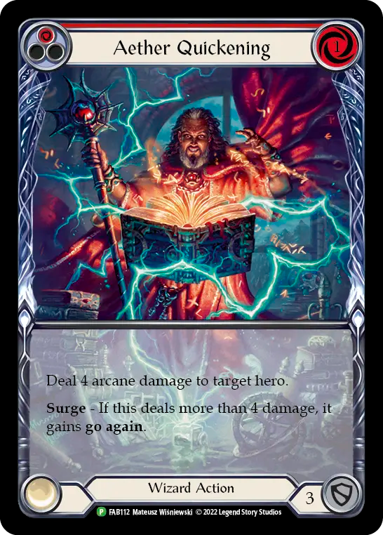 Aether Quickening (Red) - Flesh and Blood TCG - MoxLand