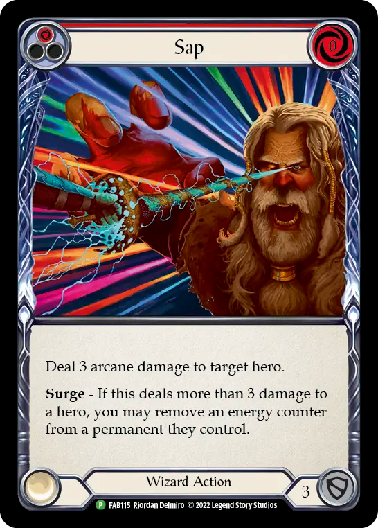 Sap (Red) - Flesh and Blood TCG - MoxLand