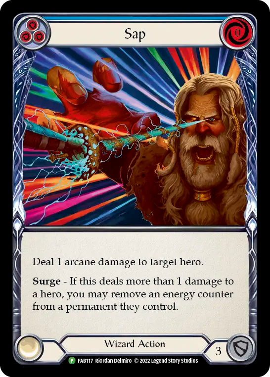 Sap (Blue) - Flesh and Blood TCG - MoxLand