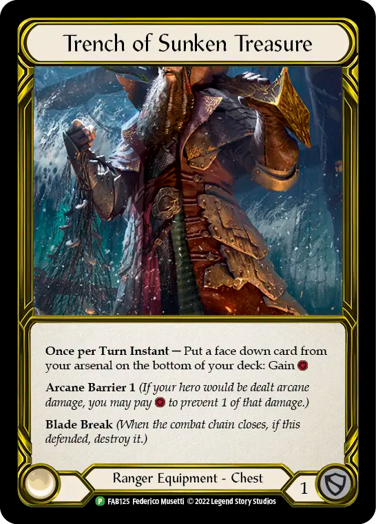 Trench of Sunken Treasure - Flesh and Blood TCG - MoxLand