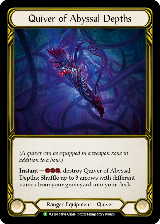 Quiver of Abyssal Depths - Flesh and Blood TCG - MoxLand