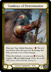 Vambrace of Determination - Flesh and Blood TCG - MoxLand