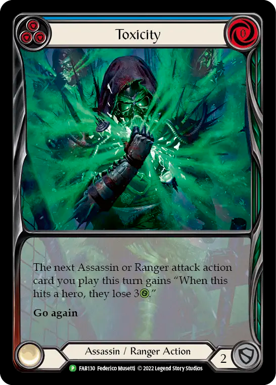 Toxicity (Blue) - Flesh and Blood TCG - MoxLand