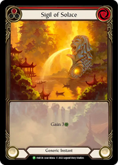 Sigil of Solace (Red) - Flesh and Blood TCG - MoxLand