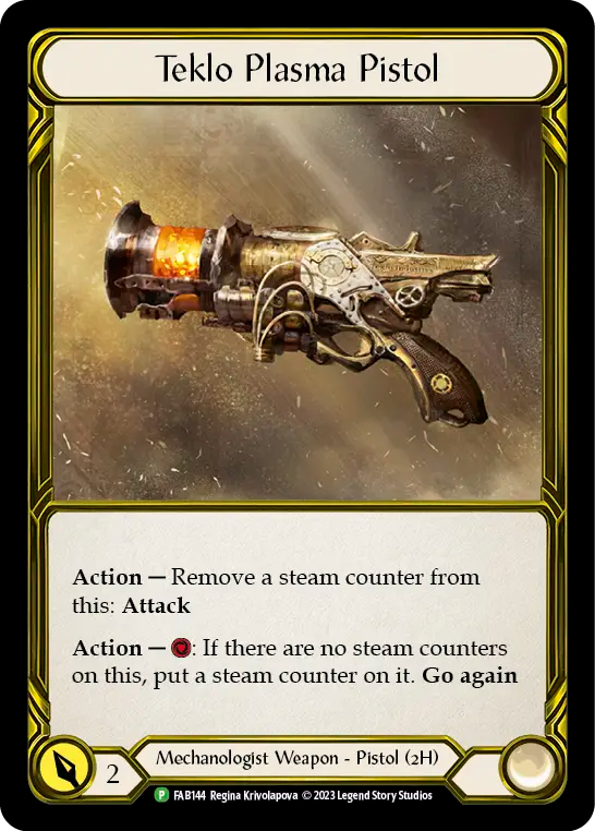 Teklo Plasma Pistol - Flesh and Blood TCG - MoxLand