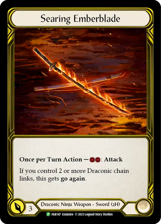 Searing Emberblade - Flesh and Blood TCG - MoxLand