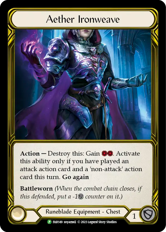 Aether Ironweave - Flesh and Blood TCG - MoxLand