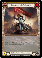 Banneret of Gallantry (Yellow) - Flesh and Blood TCG - MoxLand