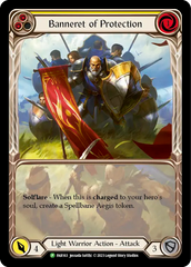 Banneret of Protection (Yellow) - Flesh and Blood TCG - MoxLand