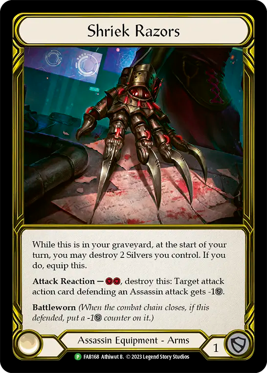 Shriek Razors - Flesh and Blood TCG - MoxLand