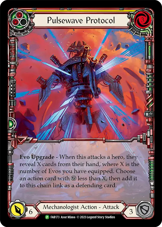 Pulsewave Protocol (Yellow) - Flesh and Blood TCG - MoxLand