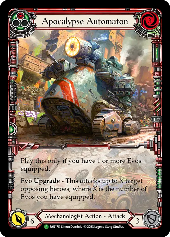 Apocalypse Automaton (Red) - Flesh and Blood TCG - MoxLand