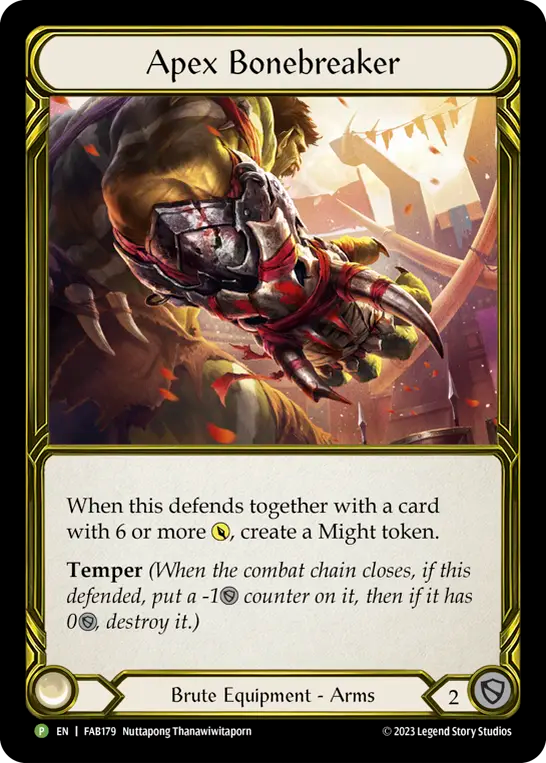 Apex Bonebreaker - Flesh and Blood TCG - MoxLand