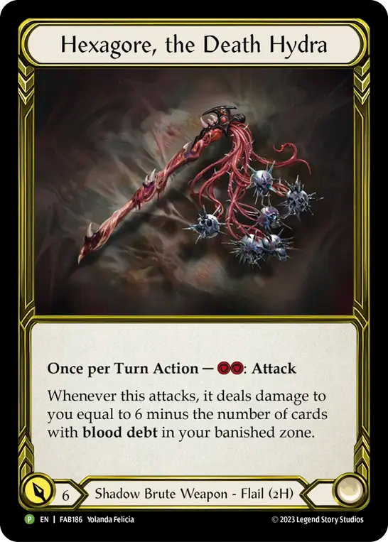 Hexagore, the Death Hydra - Flesh and Blood TCG - MoxLand