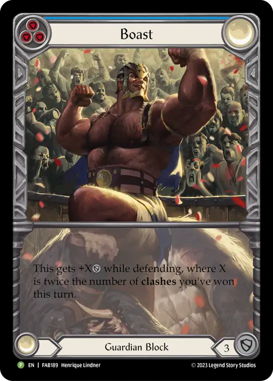 Boast (Blue) - Flesh and Blood TCG - MoxLand