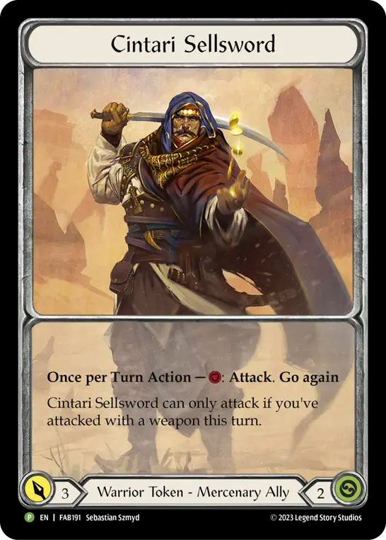 Cintari Sellsword - Flesh and Blood TCG - MoxLand