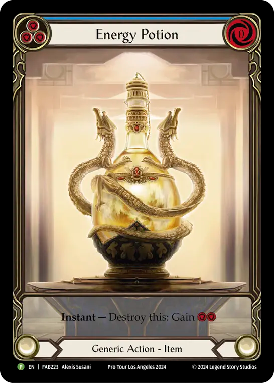 Energy Potion (Blue) - Flesh and Blood TCG - MoxLand