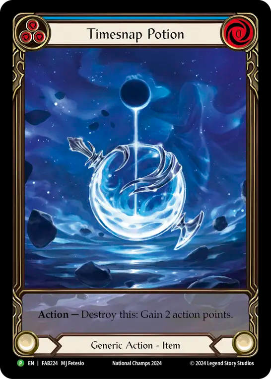 Timesnap Potion (Blue) - Flesh and Blood TCG - MoxLand