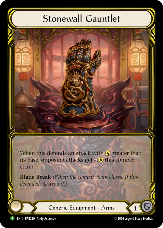 Stonewall Gauntlet - Flesh and Blood TCG - MoxLand