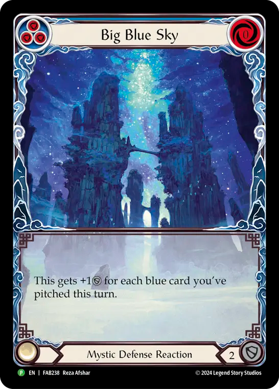 Big Blue Sky (Blue) - Flesh and Blood TCG - MoxLand