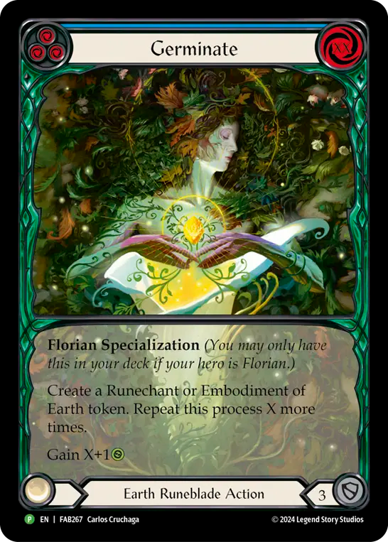 Germinate (Blue) - Flesh and Blood TCG - MoxLand