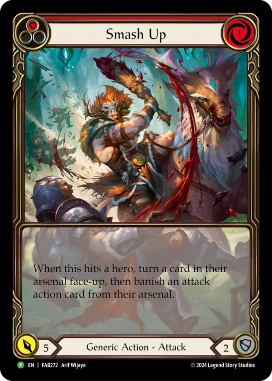 Smash Up (Red) - Flesh and Blood TCG - MoxLand
