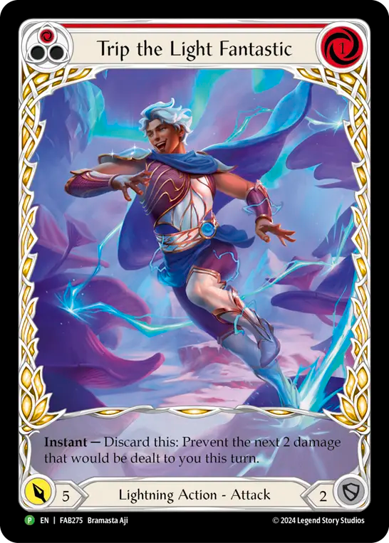 Trip the Light Fantastic (Red) - Flesh and Blood TCG - MoxLand