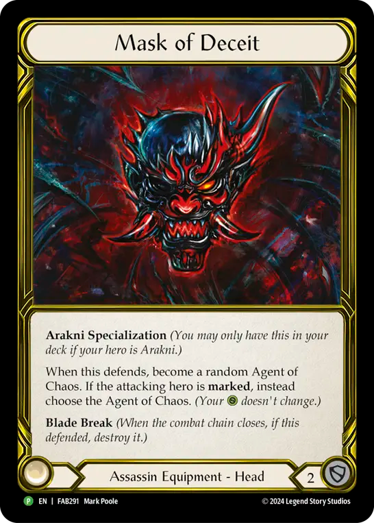 Mask of Deceit - Flesh and Blood TCG - MoxLand