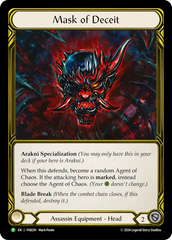 Mask of Deceit - Flesh and Blood TCG - MoxLand