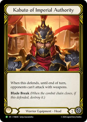 Kabuto of Imperial Authority - Flesh and Blood TCG - MoxLand