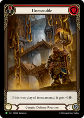 Unmovable (Red) - Flesh and Blood TCG - MoxLand