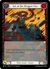 Art of the Dragon: Fire (Red) - Flesh and Blood TCG - MoxLand