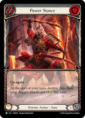Power Stance (Blue) - Flesh and Blood TCG - MoxLand