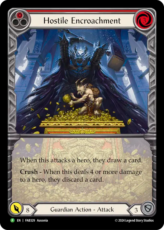 Hostile Encroachment (Red) - Flesh and Blood TCG - MoxLand