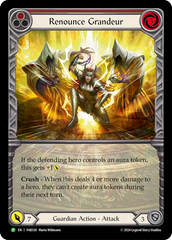 Renounce Grandeur (Red) - Flesh and Blood TCG - MoxLand