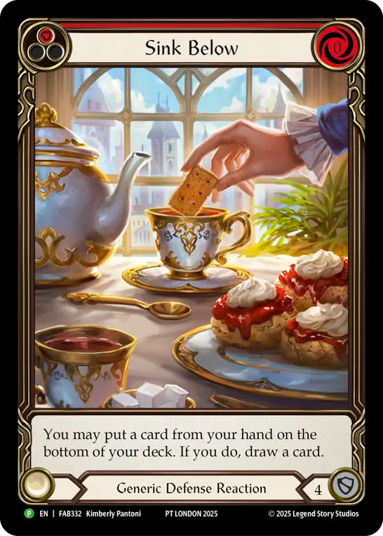 Sink Below (Red) - Flesh and Blood TCG - MoxLand