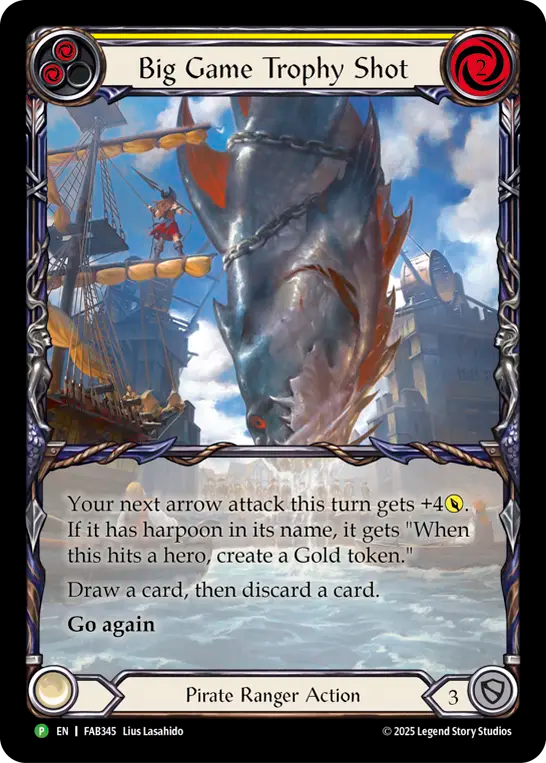 Big Game Trophy Shot (Yellow) - Flesh and Blood TCG - MoxLand