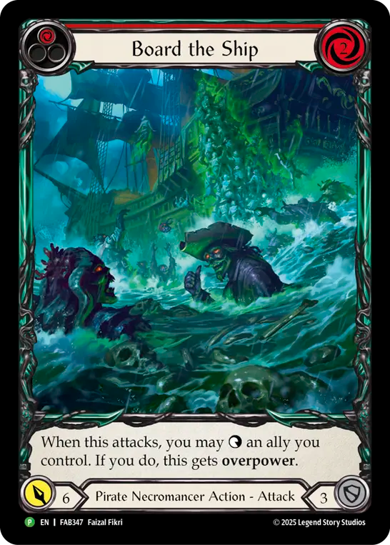 Board the Ship (Red) - Flesh and Blood TCG - MoxLand