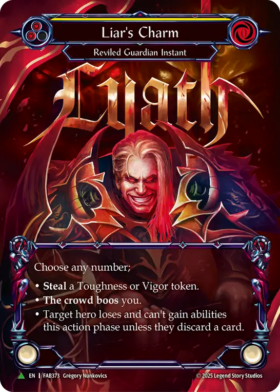 Liar's Charm (Yellow) - Flesh and Blood TCG - MoxLand