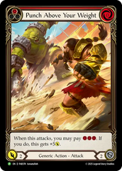 Punch Above Your Weight (Red) - Flesh and Blood TCG - MoxLand
