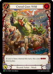 Crowd Goes Wild (Yellow) - Flesh and Blood TCG - MoxLand