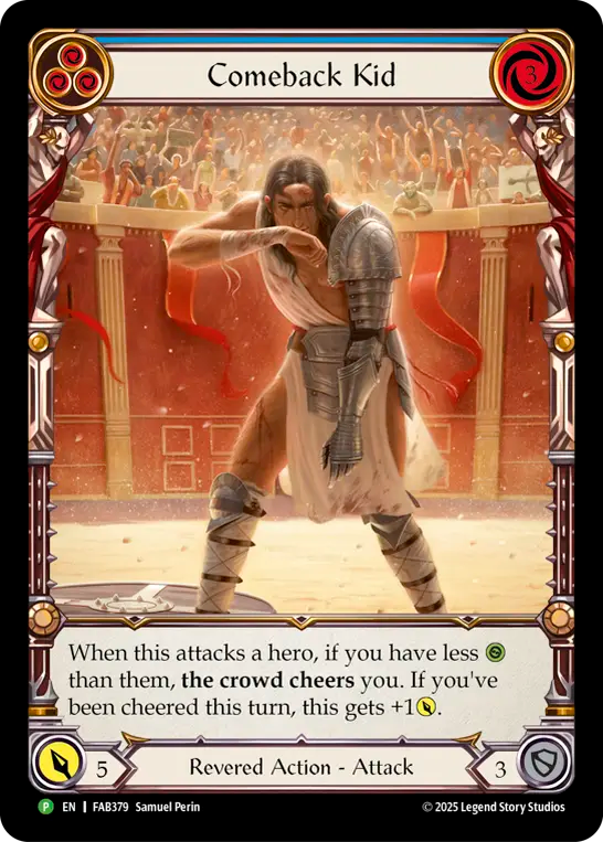 Comeback Kid (Blue) - Flesh and Blood TCG - MoxLand