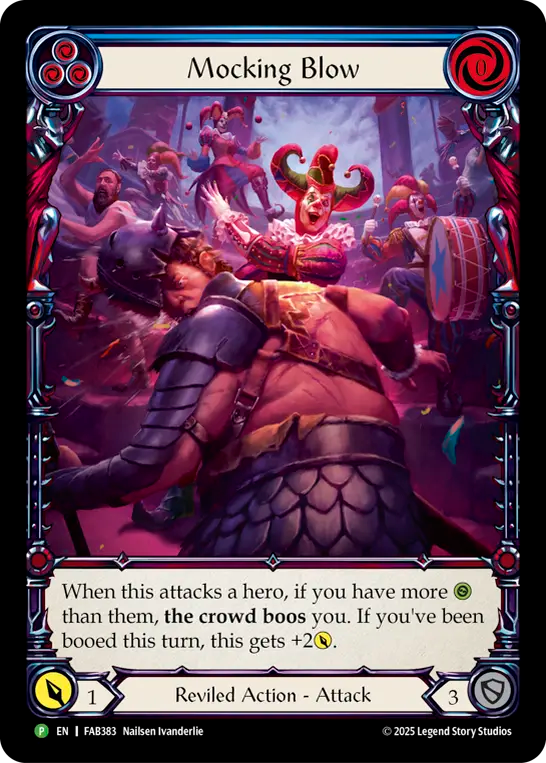 Mocking Blow (Blue) - Flesh and Blood TCG - MoxLand