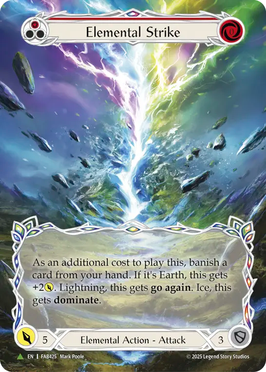 Elemental Strike (Red) - Flesh and Blood TCG - MoxLand