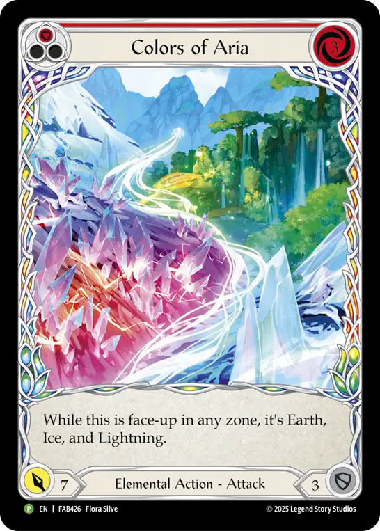 Colors of Aria (Red) - Flesh and Blood TCG - MoxLand