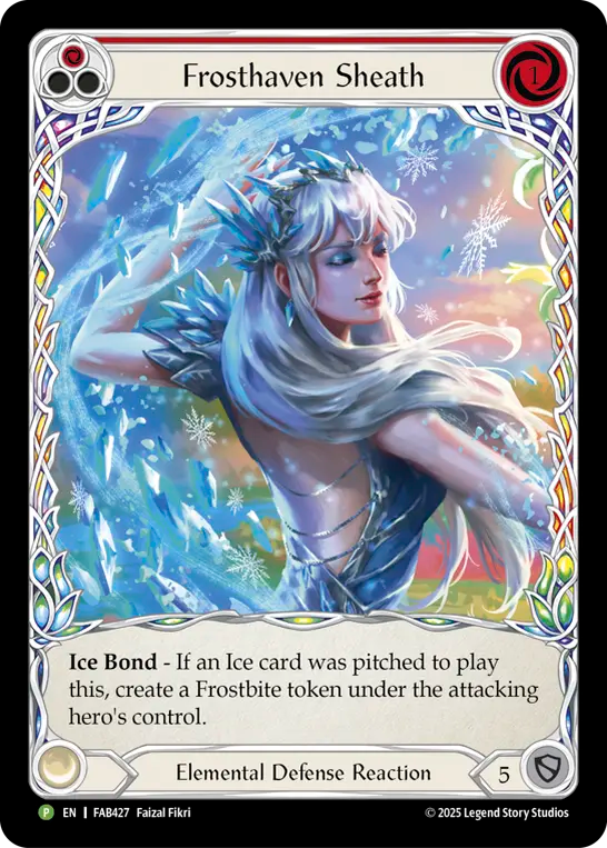 Frosthaven Sheath (Red) - Flesh and Blood TCG - MoxLand