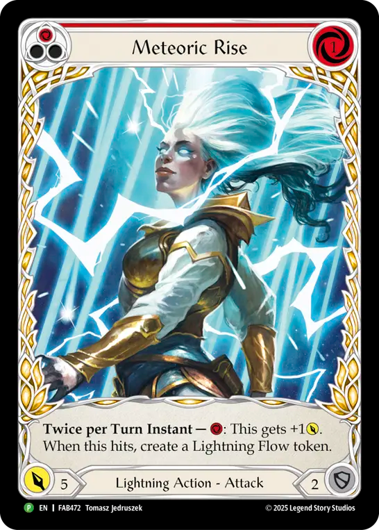 Meteoric Rise (Red) - Flesh and Blood TCG - MoxLand